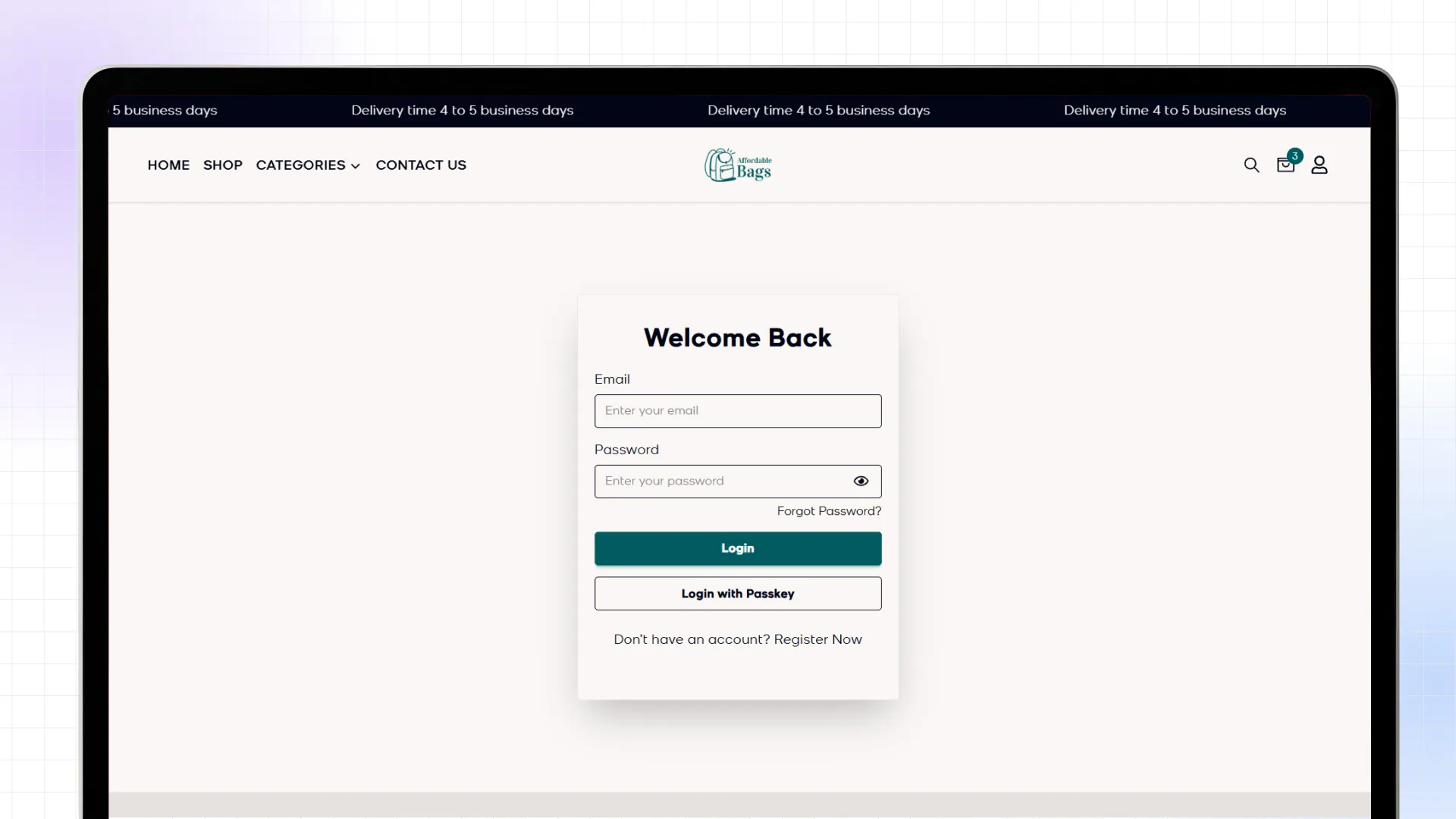 AffordableBags.pk – Next.js E-commerce Platform9