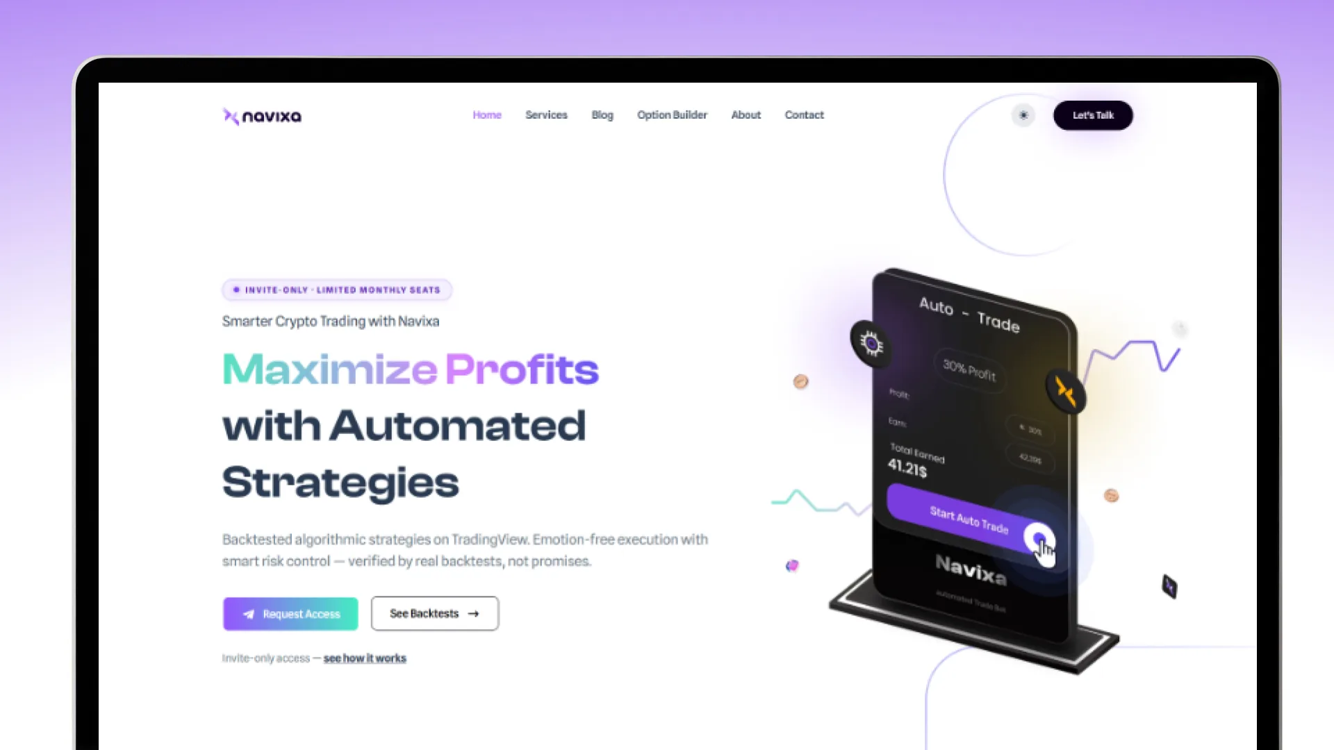 Navixa – Crypto Trading Signals Subscription Platform1