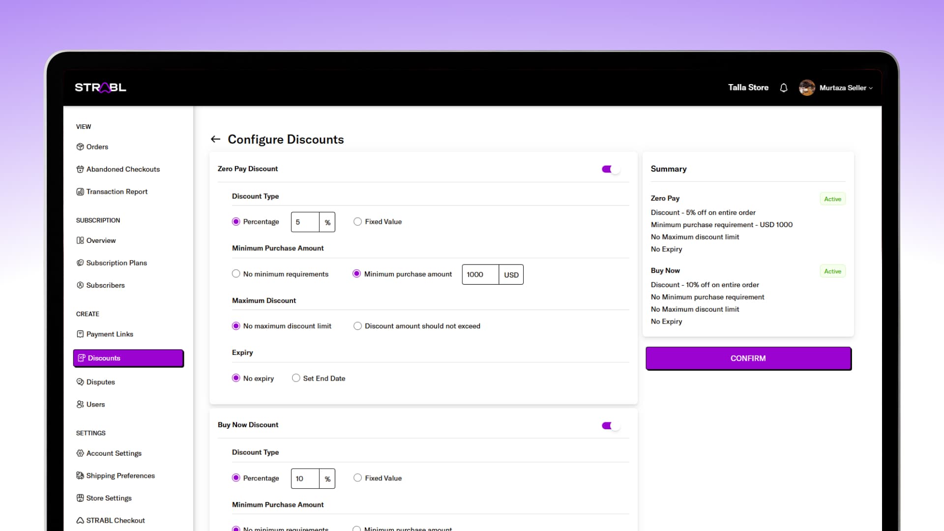 STRABL - Payments & Checkout32